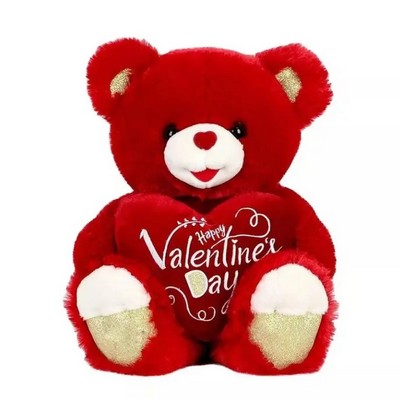 Valentine's Day Plush Heart Bear