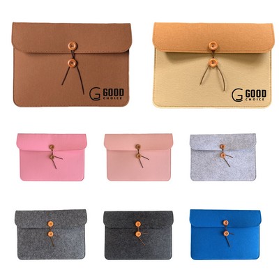 Wool Felt Envelope File Bag