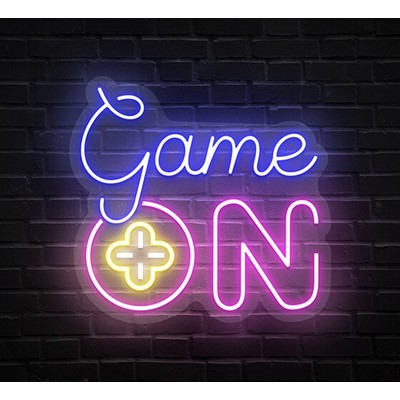 Game On Neon Sign