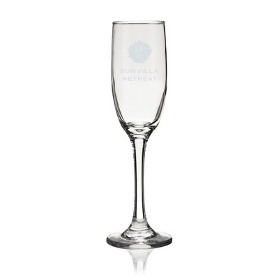 Stemmed Champagne Flutes (Set of 6) by True