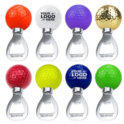 Golf Ball Shaped Beer Bottle Opener