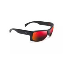 Maui Jim® USA, Inc. Equator Sunglasses-Black/Hawaii Lava™ Red