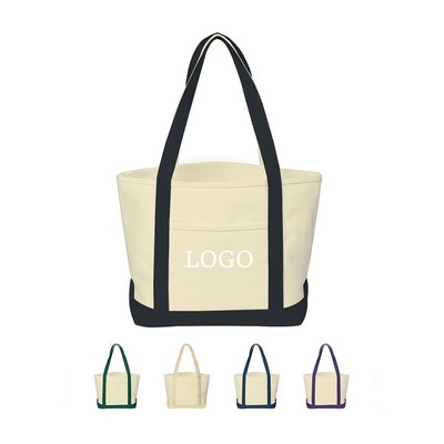 Full Color Cotton Canvas Tote Bag