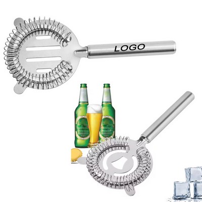 Stainless Steel Ice Strainer For Bartenders