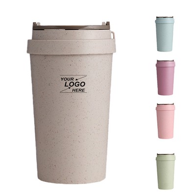 Double Wall Insulated Wheat Straw Water Cup