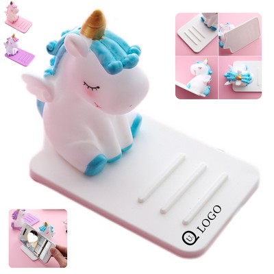 Cartoon Unicorn Cell Phone Bracket