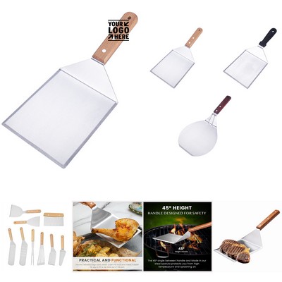 Extra Wide Spatula w/Beveled Edges