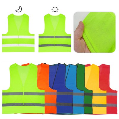 High Visibility Safety Vest MOQ 50PCS