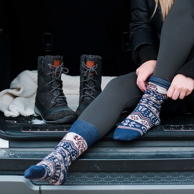 Skiing Socks - Carve the Slopes with Warmth and Control - American Made