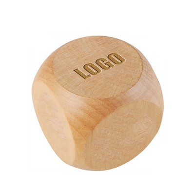 Decision Game Wooden Dice