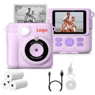 Custom Kids Instant Print Camera (No SD Card)