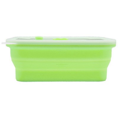 Portable Outdoor Silicone Folding Lunch Box