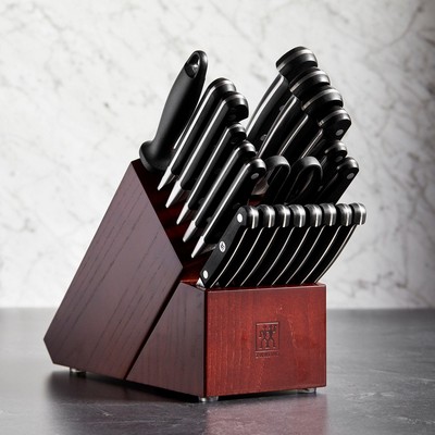 Zwilling Pro 22Pc Knife Block Set - Forged Steak Knives