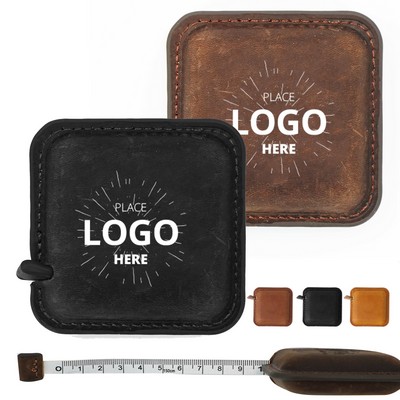 Genuine Leather Mini Tape Measure