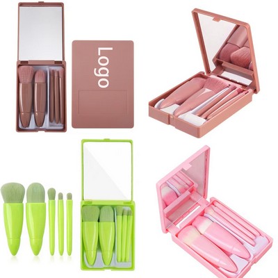 5 Piece Makeup Brushes Set