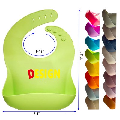 Waterproof Silicone Baby Bib