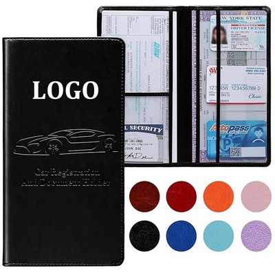 Car Registration and Insurance Card Holder