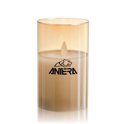 Antares Electronic Medium Candle - Gold