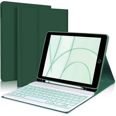 Kidder iBank® Bluetooth Keyboard Case for iPad 10.2'' (Dark Green)