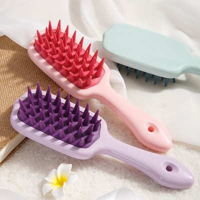 Silicone Massage Combs With Long Handle