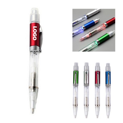 Multifunctional LED Ballpoint Pen