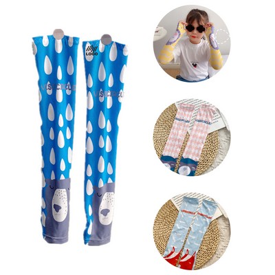 Customized Ice Silk Arm Sleeve For Children