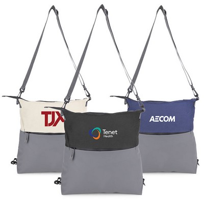 Ocean Plastic Two Tone Backpack Tote (Factory Direct 10-12 Weeks Ocean)