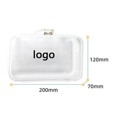 Clear Clutch Bag