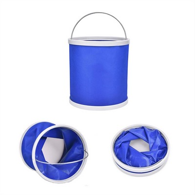 Car Wash Portable Collapsible Folding Bucket For Cleaning