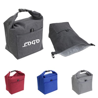 Roll-top Insulated Lunch Cooler Bag