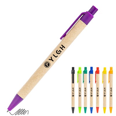 Click Activated Paper Pen