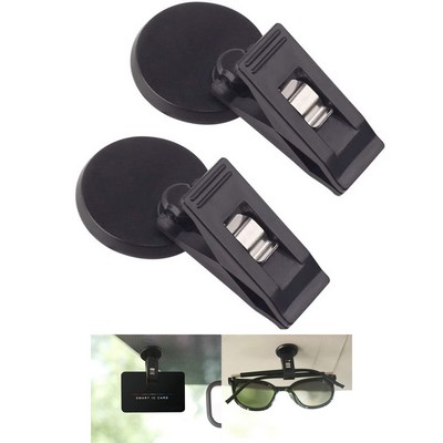 Parking Sunglasses Holder Clip Hanger Eyeglasses Mount Ticket Holder Clip