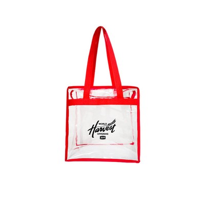 Clear Stadium Tote Bag