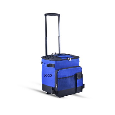 Large Capacity Travel Cooler Bag W/ Wheels