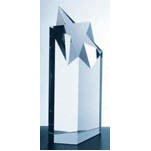 Crystal Star Tower Award (Large 8"h Star tower)