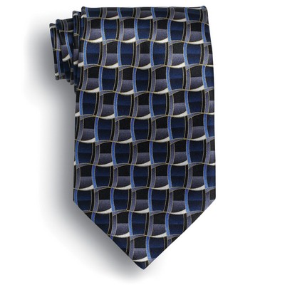 LaSalle Navy Blue Career Collection Silk Tie