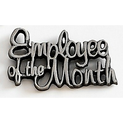 Employee of the Month Marken Design Quick Ship Cast Lapel Pin (Up to 1")