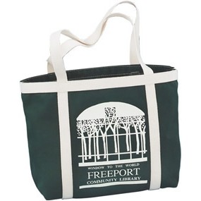 18 Oz. Natural Canvas Town & Country Tote Bag