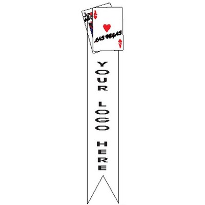 Las Vegas Blackjack Bookmark w/ Black Back