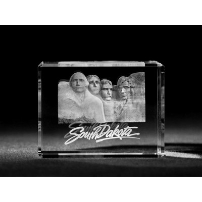 Beveled Rectangle Crystal Award (2 3/8 x 2 3/8 x 3 1/8")