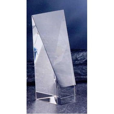 Crystal Trapezoid Tower Award (2 3/16"x2 1/2"x6")