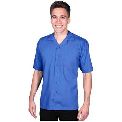 Men's Easy Care Poplin Camp Shirt