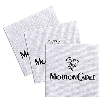 1-Ply Lined Semi-Crepe Luncheon Napkin