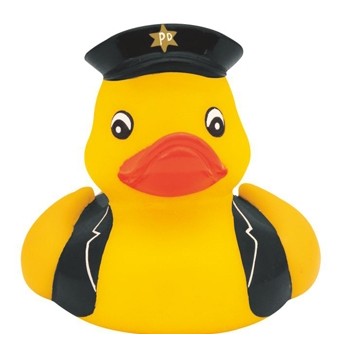 Rubber Courageous Cop Duck©