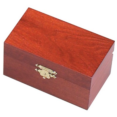 Classic Rectangle Box w/Latch (5 1/8''x2 7/8''x2 3/4'')