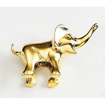 Elephant Marken Design Cast Lapel Pin (Up to 1 1/4")