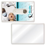 Credit Card Style Dental Floss w/Mirror