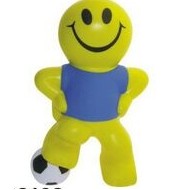 Personality Series Soccer Smiley Stress Reliever