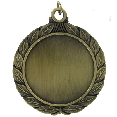 2¾" M Series Laurel Wreath Edge Medal Frame (Holds 2" Medallion)