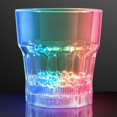 8 Oz. Promotional LED Whiskey Glass - BLANK